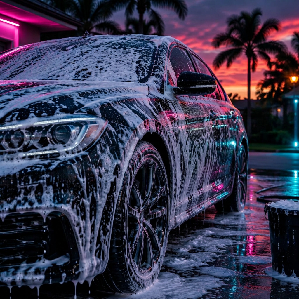 Wash and Wax example